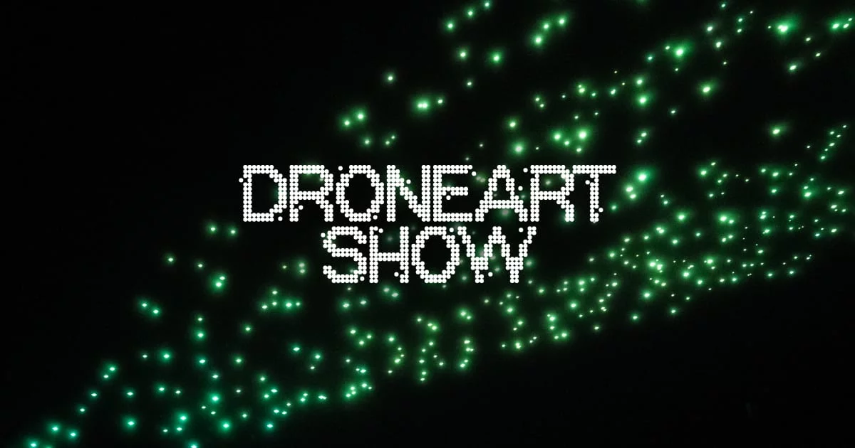 DroneArt Show: classical music staged in a 1,200-drone sky spectacle