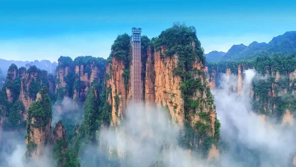 Bailong Elevator: the glass cliff lift that sends Zhangjiajie straight into the clouds