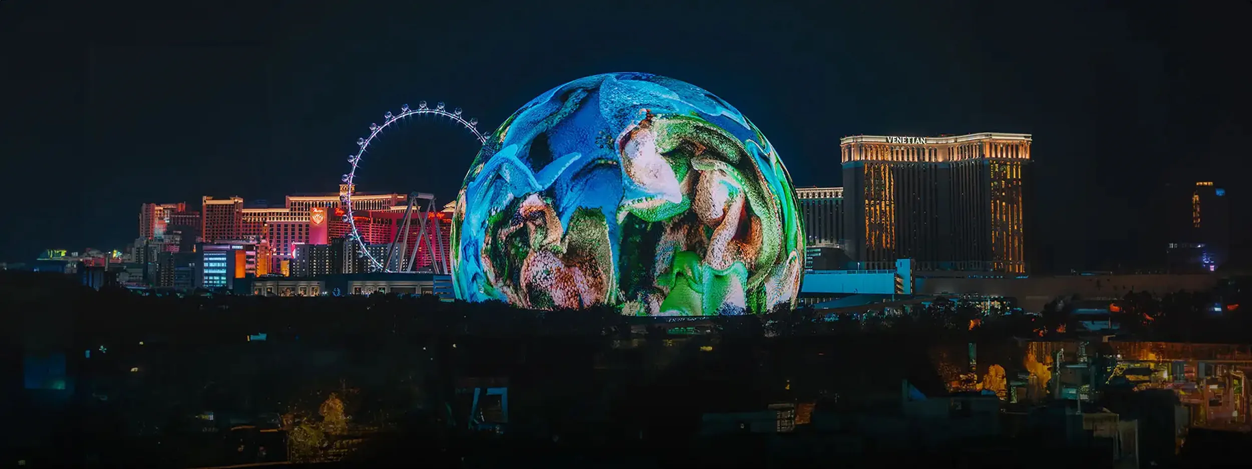 Sphere Las Vegas: the glowing landmark rewriting the Strip at night